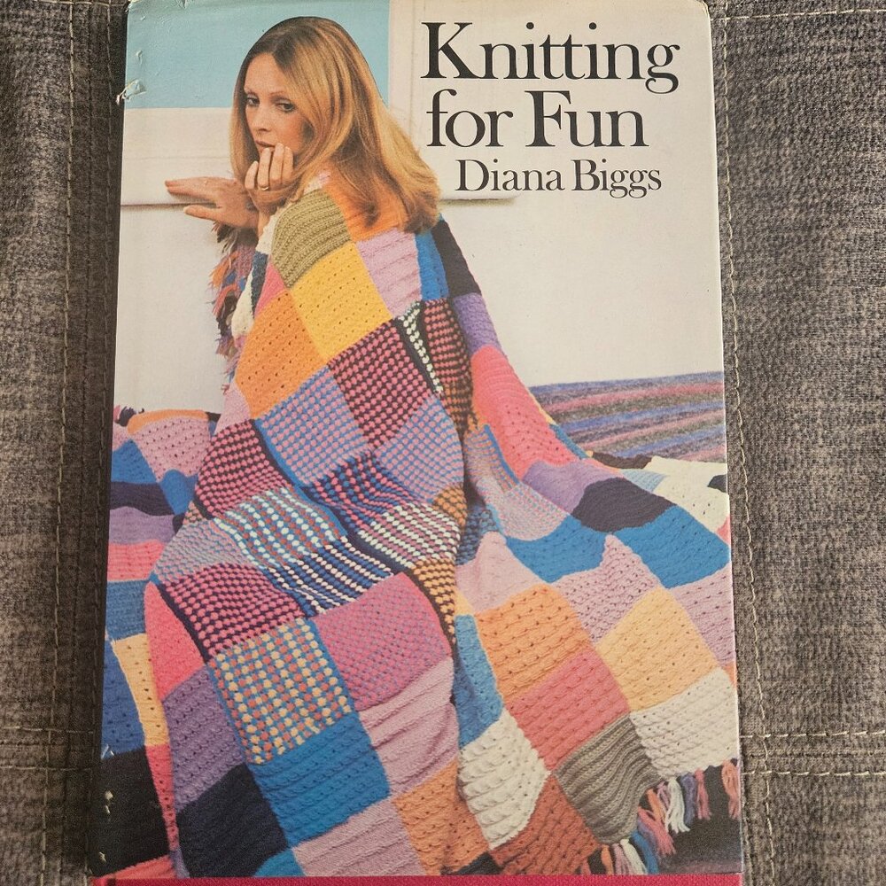 Vintage 1973 Knitting for Fun book